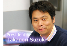 President Takanori Suzuki